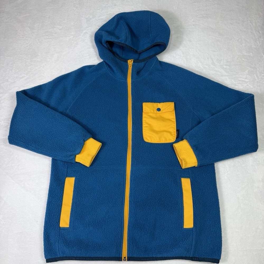 Cotopaxi Cubres Jacket Fleece Hoodie Mens‎ Size Medium Large Full Zip RARE Color